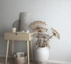 Egyszínű szövött mintázatú, drapp, világosszürke színű,natúr, vlies tapéta - Botanic kollekció 33324