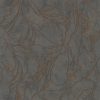 Fekete-bronz színű beton mintázatú vlies-vinyl tapéta márvány törésekkel - City Glow kollekció 34256