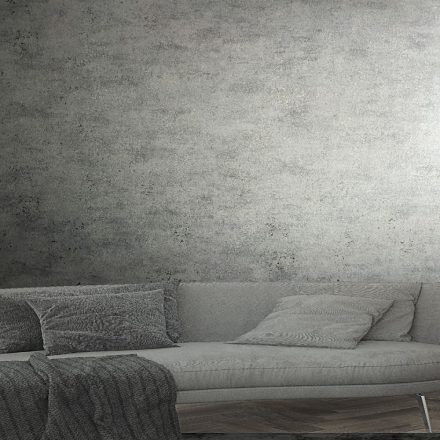 Szürke színű beton mintázatú vlies-vinyl tapéta - City Glow kollekció 34267