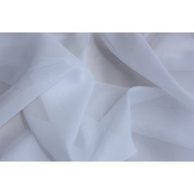   11101 - Egyszínű fényáteresztő fehér színű voile függöny