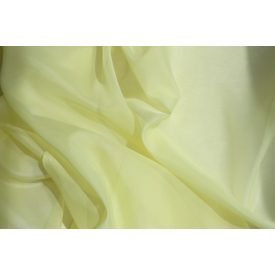   11101 - Egyszínű fényáteresztő sárga színű voile függöny